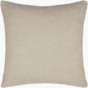 Surya Eesha Modern 18"X18" Accent Pillow - Stylish, Durable, And Comfortable Home Decor For Any Space Tan Polyester,Polyester Esh008-2222d