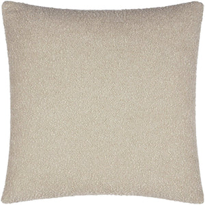 Surya Eesha Modern 18"X18" Accent Pillow - Stylish, Durable, And Comfortable Home Decor For Any Space Tan Polyester,Polyester Esh008-2222d