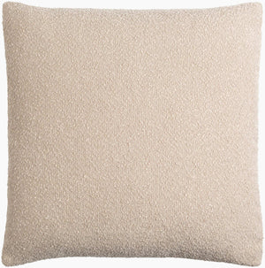 Surya Eesha Modern 18"X18" Accent Pillow - Stylish, Durable, And Comfortable Home Decor For Any Space Light Gray Polyester,Polyester Esh009-1818d