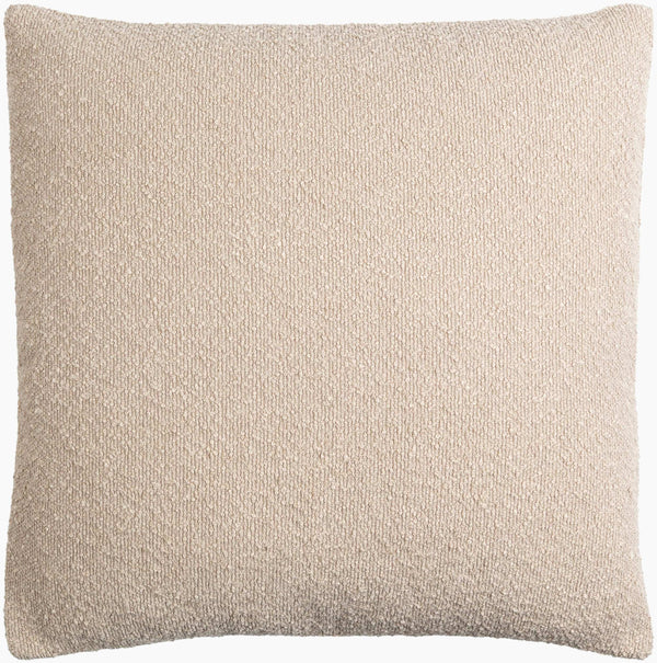 Surya Eesha Modern 18"X18" Accent Pillow - Stylish, Durable, And Comfortable Home Decor For Any Space Light Gray Polyester,Polyester Esh009-1818d
