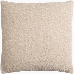 Surya Eesha Modern 18"X18" Accent Pillow - Stylish, Durable, And Comfortable Home Decor For Any Space Light Gray Polyester,Polyester Esh009-2020
