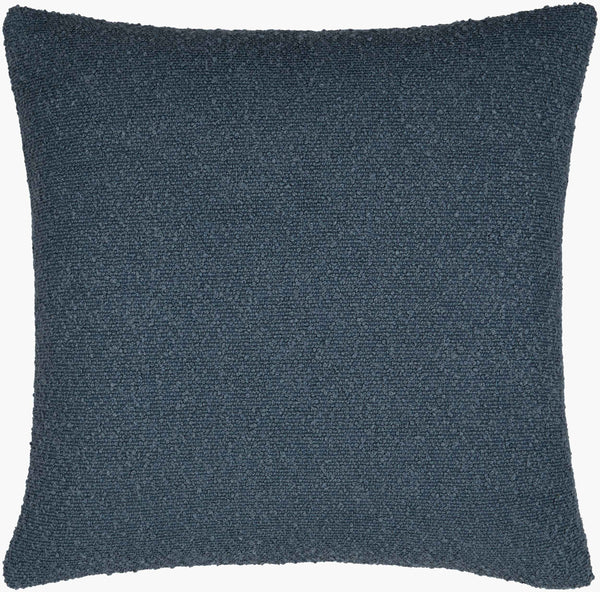 Surya Eesha Modern 18"X18" Accent Pillow - Stylish, Durable, And Comfortable Home Decor For Any Space Deep Teal Polyester,Polyester Esh012-1818p
