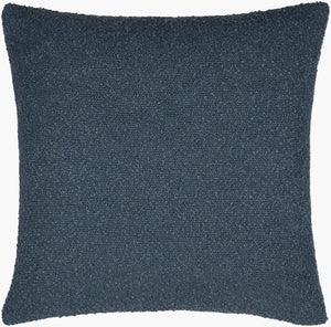 Surya Eesha Modern 18"X18" Accent Pillow - Stylish, Durable, And Comfortable Home Decor For Any Space Deep Teal Polyester,Polyester Esh012-2222d