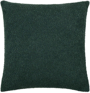 Surya Eesha Modern 18"X18" Accent Pillow - Stylish, Durable, And Comfortable Home Decor For Any Space Dark Green Polyester,Polyester Esh013-2020