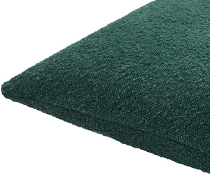 Surya Eesha Modern 18"X18" Accent Pillow - Stylish, Durable, And Comfortable Home Decor For Any Space Dark Green Polyester,Polyester Esh013-2020