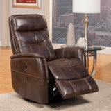 Parker Living Gemini - Truffle Power Swivel Glider Recliner - Set of 2 Truffle MGEM#812GSPB-2-TRU Parker House