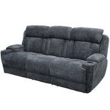 Parker Living Dalton - Lucky Charcoal Power Reclining Sofa Loveseat and Recliner Lucky Charcoal MDAL-321PH-LCH Parker House