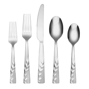 Lenox Cambridge Blossom Sand 20-Piece Flatware Set, Service for 4 NO COLOR METAL 268320DS