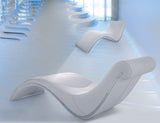 VIG Furniture Essen Modern White Leather Leisure Lounge Chaise VGWCESSEN