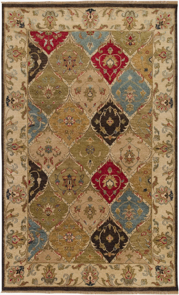 Surya Estate 2' X 3' Handmade New Zealand Wool Rug – Luxurious, Durable, And Exquisitely Crafted For Style Wheat Nz Wool Est10528-811