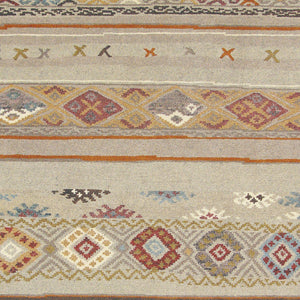 Surya Eastwood 2' X 3' Handmade Wool Rug - Hand-knotted, Durable, Eye-catching Design For Any Room Tan Wool Esw6000-23