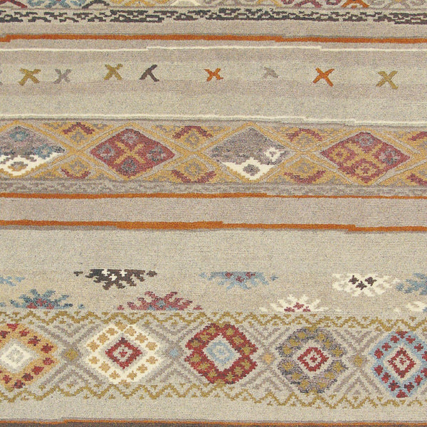 Surya Eastwood 2' X 3' Handmade Wool Rug - Hand-knotted, Durable, Eye-catching Design For Any Room Tan Wool Esw6000-23