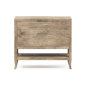 Bernhardt Bernhardt Tribeca Nightstand With Usb Charging, Soft-Close Drawers & Open Shelf In Aurum Oak Finish 333230