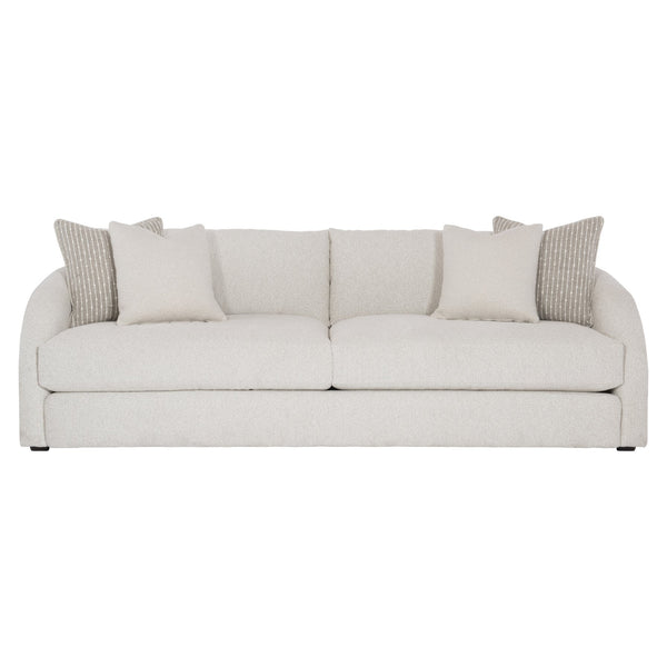 Bernhardt Bernhardt Terra Sofa — Plush Deep-Seat 95" Made-To-Order Seating With Curved Arms, Throw Pillows, Swivel Option P1366A