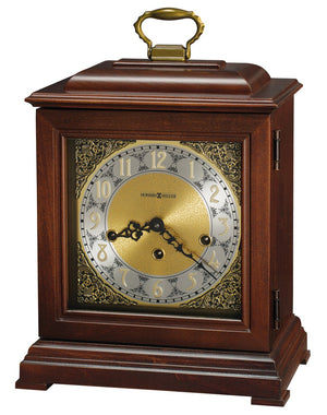 Hekman Furniture 612429 Samuel Watson Mantel Clock - Elegant Windsor Cherry Finish With Triple-chime Movement & More! Windsor Cherry Samuel Watson Mantel Clock 612429