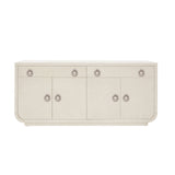 Brighton 4-Door Buffet with Storage Drawers White, North Star Finish P378302 Pulaski Furniture