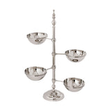 Houghton Candleholder - Nickel ETAG006 Elk Home