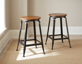 Steve Silver Adele Counter Stool14"x14"x24", Set of 2 AE360CC