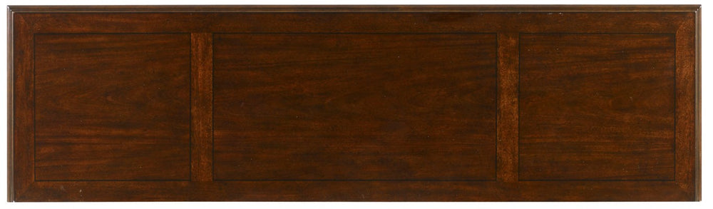 Hooker Furniture Leesburg Mahogany Buffet With Beveled Glass, Antique Brass Hardware, Felt-Lined Drawers & Adjustable Shelves 5381-75900