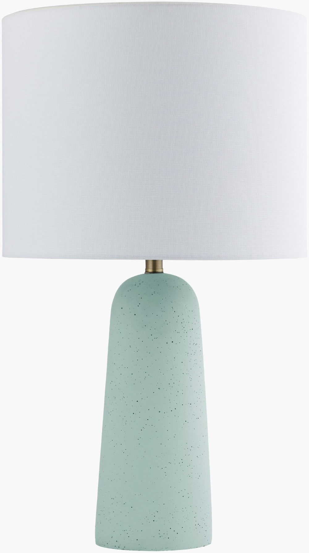 Livabliss Etalle Hand-painted Concrete Table Lamp with Warm Linen Shade for Farmhouse Decor ETE-002