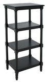 Safavieh Cassie 4 Shelf Bookcase Black ETG5700B