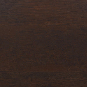 Safavieh Euan 5 Shelf Cross Back Etagere XII23 Cocoa Walnut/Matte Black Wood/Metal ETG6401B