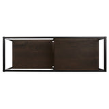 Safavieh Rege 7 Shelf Etagere XII23 Matte Black Wood/Metal ETG6402C