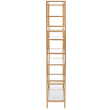 Safavieh Ramie 10 Shelf Etagere XII23 Gold Metal/Glass ETG6404A