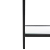 Safavieh Ramie 10 Shelf Etagere XII23 Matte Black Metal/Glass ETG6404C