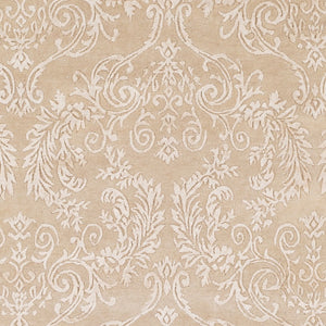 Surya Etienne Luxurious 2' X 3' Handmade Rug - Exquisite Viscose & Wool Blend For Elegant Home Décor Taupe Wool,Viscose Eti9004-69