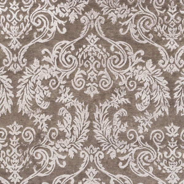 Surya Etienne Luxurious 2' X 3' Handmade Rug - Exquisite Viscose & Wool Blend For Elegant Home Décor Charcoal Wool,Viscose Eti9006-69