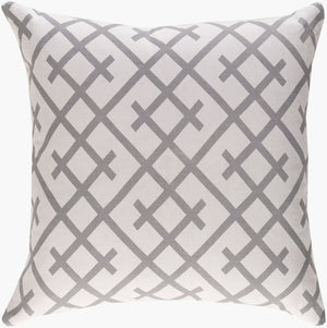 Surya Ethiopia Woven Linen Cotton Accent Pillow Global Motif Handcrafted Square Boho Decor ETPA7218-1818D