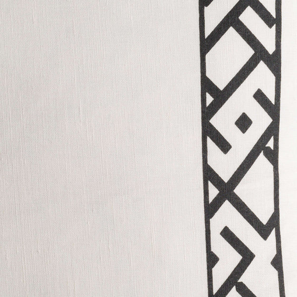 Surya Ethiopia Accent Pillow - 18" X 18" Cotton-linen Blend With Intricate Design For Stylish Home Decor Black Linen,Cotton,Linen,Cotton Etpa7226-1818