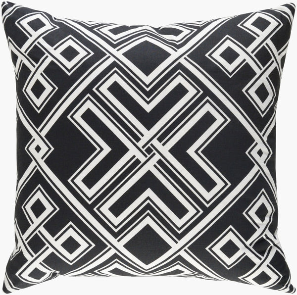 Surya Ethiopia Woven Linen Cotton Accent Pillow Globally Inspired Handcrafted Eclectic Decor ETPA7228-1818