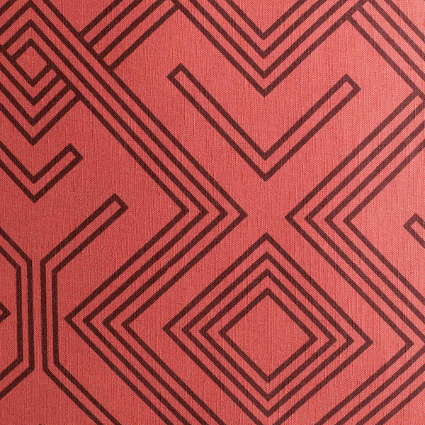 Surya Ethiopia Accent Pillow - 18" X 18" Cotton-linen Blend With Intricate Design For Stylish Home Decor Rust Linen,Cotton,Linen,Cotton Etpa7233-1818d