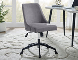 Steve Silver Kinsley Swivel Upholstered Desk KS200SG