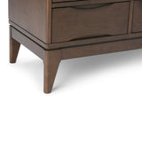 Harper Medium Storage Cabinet Walnut Brown B136P158165 Hearth and Haven