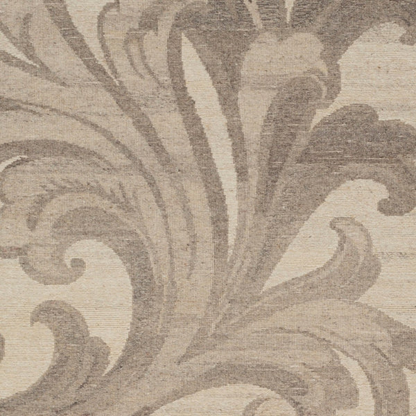 Surya Ethereal Hand-knotted 2' X 3' Wool Rug - Exquisite Indian-made Art Piece With Elegant Fringes Medium Brown Wool Etr1000-913