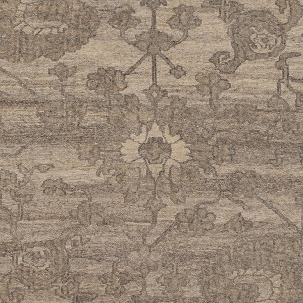Surya Ethereal Hand-knotted 2' X 3' Wool Rug - Exquisite Indian-made Art Piece With Elegant Fringes Beige Wool Etr1001-23