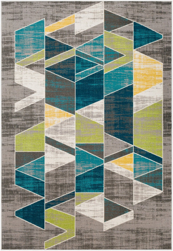 Livabliss Rafetus Machine Woven Polypropylene Area Rug Low Pile Modern Living Room Floor ETS2329-5376