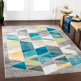 Rafetus ETS-2329 7'10" x 10'2" Machine Woven Rug ETS2329-710103 Livabliss Surya