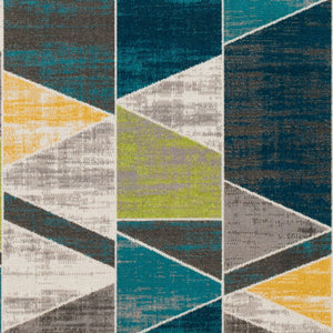 Livabliss Rafetus Machine Woven Polypropylene Area Rug Low Pile Modern Living Room Floor ETS2329-5376