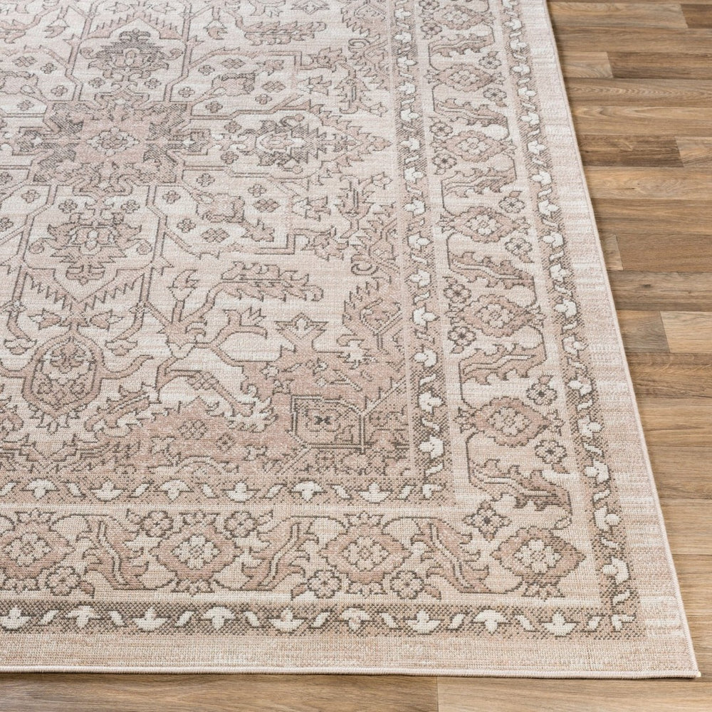 Livabliss Rafetus Traditional Polypropylene Area Rug Low Pile Machine Woven for Living Rooms ETS2337-5376