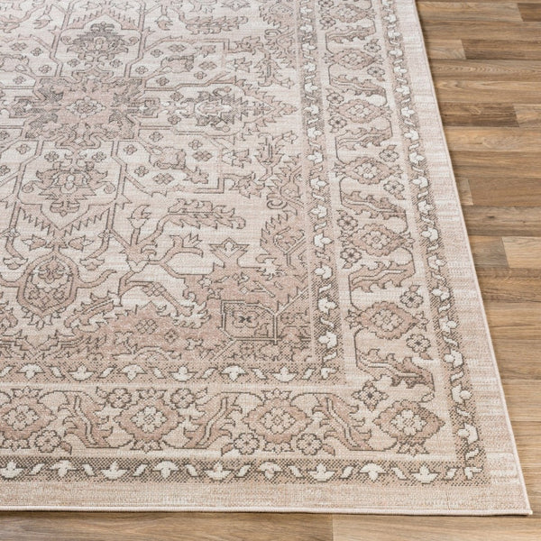Livabliss Rafetus Traditional Polypropylene Area Rug Low Pile Machine Woven for Living Rooms ETS2337-5376