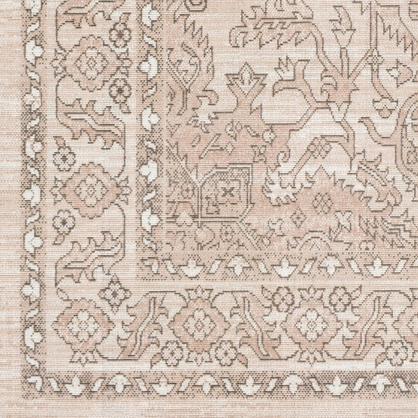Livabliss Rafetus Traditional Polypropylene Area Rug Low Pile Machine Woven for Living Rooms ETS2337-5376