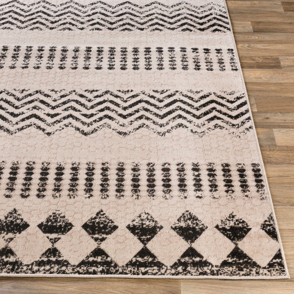 Livabliss Rafetus Machine Woven Polypropylene Area Rug Low Pile Modern Classic for Living Rooms ETS2340-5376