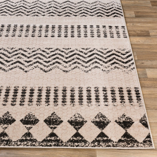 Livabliss Rafetus Machine Woven Polypropylene Area Rug Low Pile Modern Classic for Living Rooms ETS2340-5376