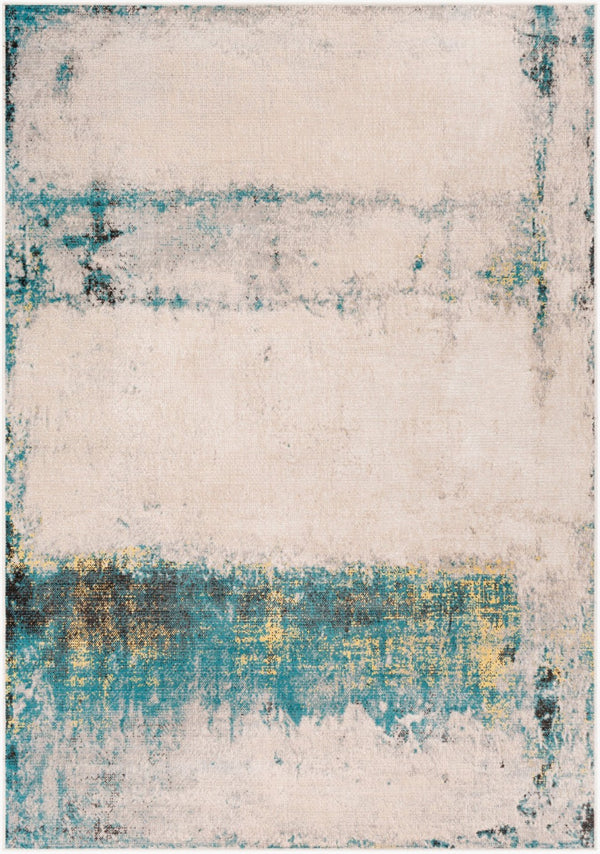 Livabliss Rafetus Machine Woven Polypropylene Accent Rug Low Pile Entryway and Bedroom ETS2349-23