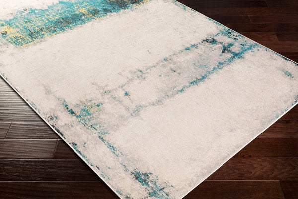 Livabliss Rafetus Machine Woven Polypropylene Accent Rug Low Pile Entryway and Bedroom ETS2349-23