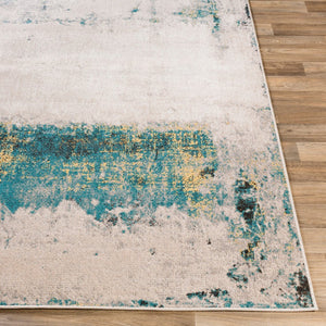 Livabliss Rafetus Machine Woven Polypropylene Accent Rug Low Pile Entryway and Bedroom ETS2349-23